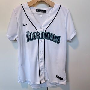 Nike Women's White Mariners Jersey